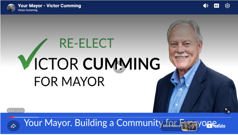 Video Update: Your Mayor — Victor Cumming