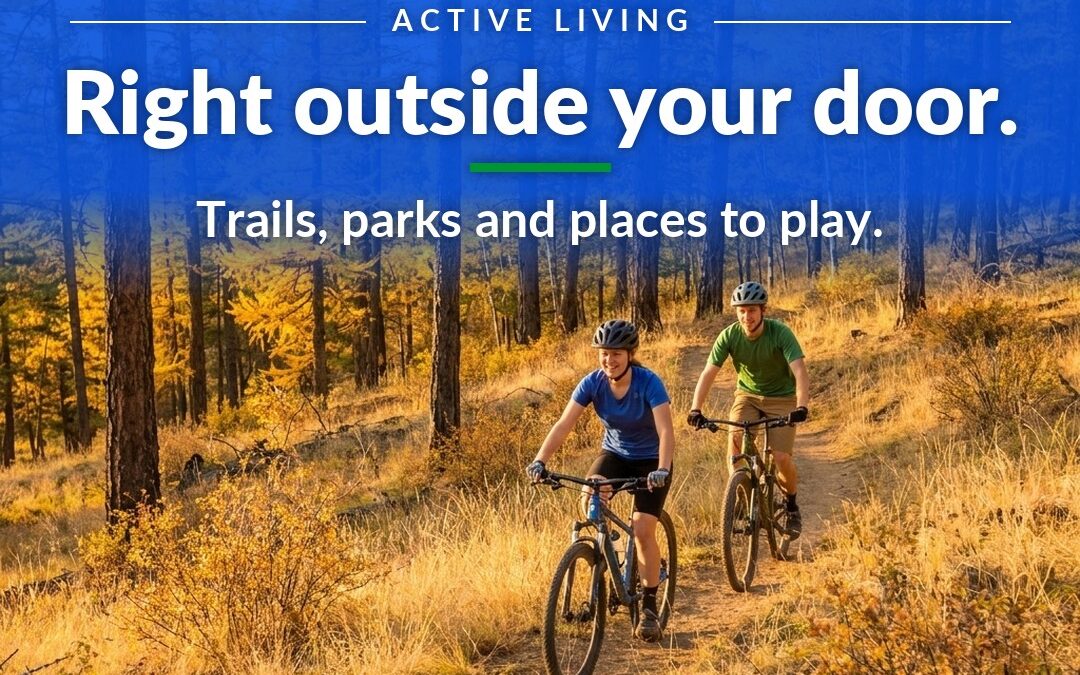 Right outside your door.